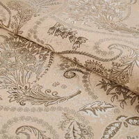 №2 Flora paisley light beige - Жаккард